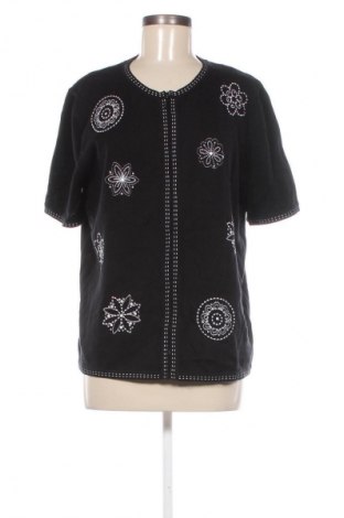 Cardigan de damă Alfred Dunner, Mărime L, Culoare Negru, Preț 43,99 Lei