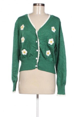 Cardigan de damă Belle Poque, Mărime XL, Culoare Verde, Preț 305,99 Lei