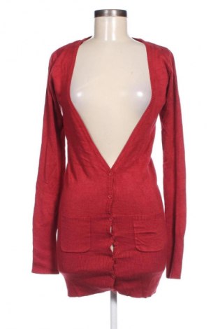 Damen Strickjacke Bershka, Größe M, Farbe Rot, Preis € 6,49