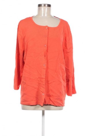 Damen Strickjacke Cable & Gauge, Größe XXL, Farbe Orange, Preis 9,49 €