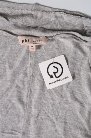 Γυναικεία ζακέτα PHILOSOPHY REPUBLIC CLOTHING, Μέγεθος M, Χρώμα Γκρί, Τιμή 5,99 €