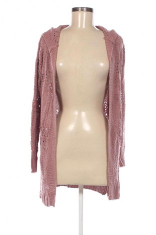 Damen Strickjacke Pink Rose, Größe S, Farbe Aschrosa, Preis € 3,99