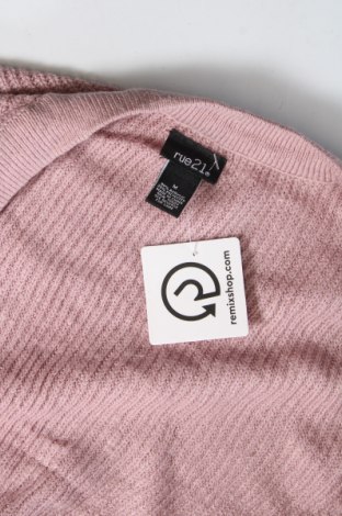 Damen Strickjacke Rue 21, Größe M, Farbe Rosa, Preis € 3,99