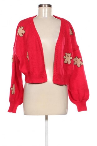 Cardigan de damă SHEIN, Mărime XL, Culoare Roșu, Preț 52,99 Lei