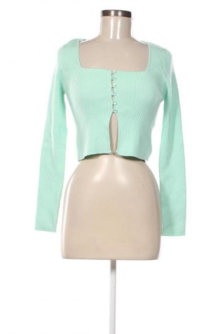 Cardigan de damă Zara, Mărime L, Culoare Verde, Preț 35,99 Lei