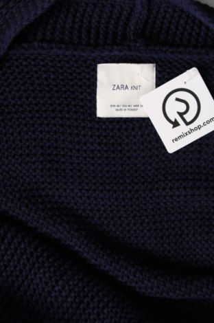 Dámsky kardigán Zara Knitwear, Velikost M, Barva Modrá, Cena  199,00 Kč