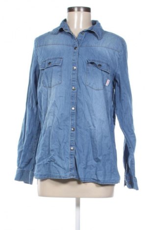 Damenbluse John Baner, Größe L, Farbe Blau, Preis € 8,49