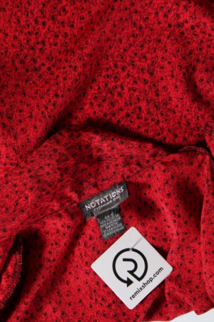 Damenbluse Notations, Größe S, Farbe Rot, Preis € 8,99