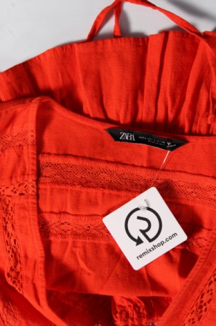 Damenbluse Zara, Größe L, Farbe Orange, Preis € 14,00