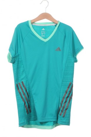 Damen T-Shirt Adidas, Größe XS, Farbe Blau, Preis 9,49 €