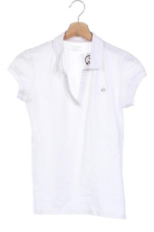 Γυναικείο t-shirt Calvin Klein, Μέγεθος XS, Χρώμα Λευκό, Τιμή 17,38 €