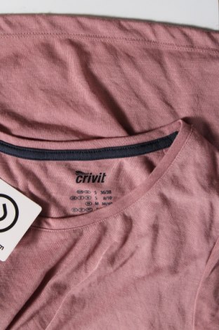 Damen T-Shirt Crivit, Größe S, Farbe Rosa, Preis € 4,49