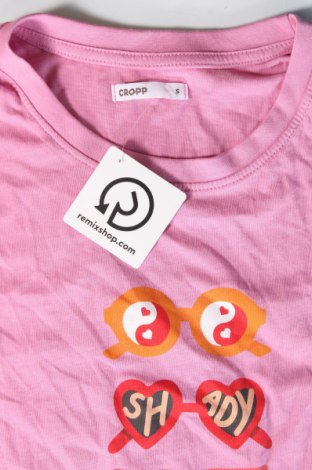 Damen T-Shirt Cropp, Größe S, Farbe Rosa, Preis 6,99 €