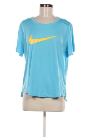 Γυναικείο t-shirt Nike, Μέγεθος L, Χρώμα Μπλέ, Τιμή 9,99 €