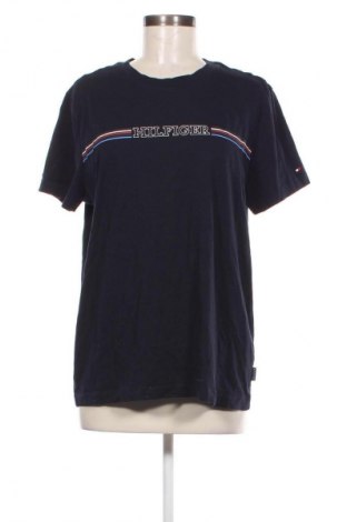 Damski T-shirt Tommy Hilfiger, Rozmiar XL, Kolor Niebieski, Cena 205,99 zł