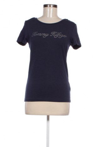 Γυναικείο t-shirt Tommy Hilfiger, Μέγεθος S, Χρώμα Μπλέ, Τιμή 17,00 €