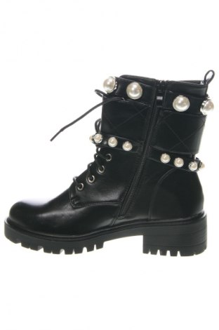 Botine de damă Ideal Shoes, Mărime 38, Culoare Negru, Preț 120,29 Lei