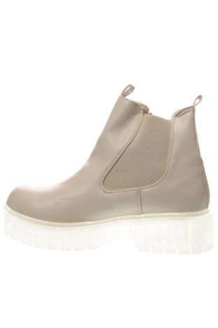 Damen Stiefeletten, Größe 42, Farbe Beige, Preis 39,99 €