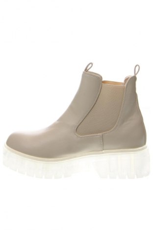 Damen Stiefeletten, Größe 38, Farbe Beige, Preis 32,99 €