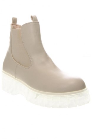 Damen Stiefeletten, Größe 41, Farbe Beige, Preis 32,99 €