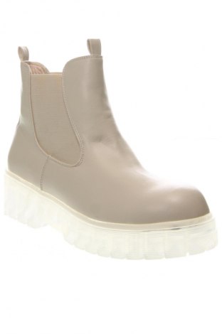 Damen Stiefeletten, Größe 42, Farbe Beige, Preis 32,99 €