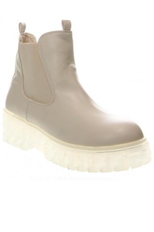 Damen Stiefeletten, Größe 38, Farbe Beige, Preis € 18,99