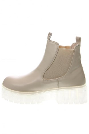 Damen Stiefeletten, Größe 37, Farbe Beige, Preis € 19,49