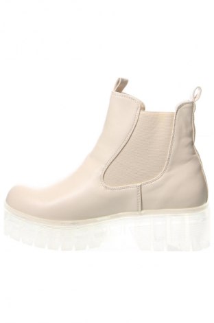 Damen Stiefeletten, Größe 37, Farbe Beige, Preis 32,99 €