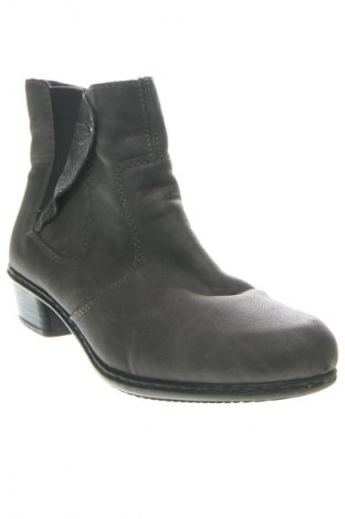 Damen Stiefeletten Rieker, Größe 37, Farbe Grau, Preis 23,99 €