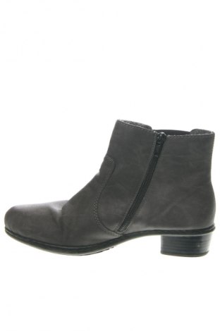 Damen Stiefeletten Rieker, Größe 37, Farbe Grau, Preis 23,99 €