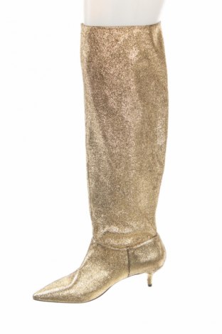 Damenstiefel Zara, Größe 39, Farbe Golden, Preis € 33,49