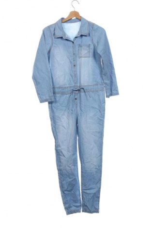 Langer Damen-Overall, Größe S, Farbe Blau, Preis € 14,83