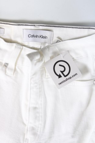 Damskie jeansy Calvin Klein, Rozmiar XXS, Kolor Biały, Cena 229,24 zł