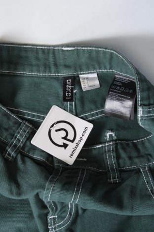 Dámske džínsy  H&M Divided, Veľkosť XS, Farba Zelená, Cena  8,95 €