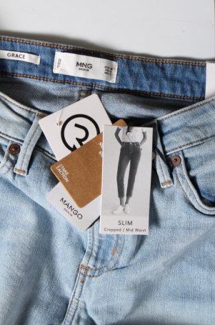 Damskie jeansy Mango, Rozmiar M, Kolor Niebieski, Cena 123,99 zł