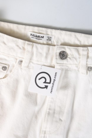 Női farmernadrág Pull&Bear, Méret XS, Szín Fehér, Ár 4 099 Ft