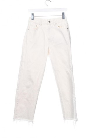 Damskie jeansy Pull&Bear, Rozmiar XS, Kolor Biały, Cena 67,00 zł