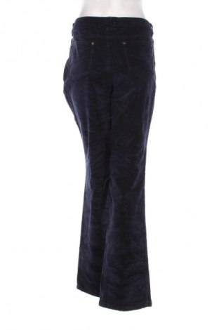 Pantaloni de velvet de femei, Mărime L, Culoare Albastru, Preț 38,99 Lei