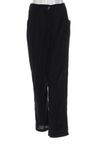 Pantaloni de velvet de femei, Mărime L, Culoare Negru, Preț 48,99 Lei