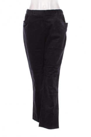 Pantaloni de velvet de femei, Mărime M, Culoare Albastru, Preț 28,99 Lei