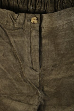 Pantaloni de velvet de femei, Mărime L, Culoare Verde, Preț 48,99 Lei