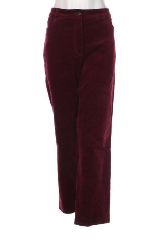 Damen Cordhose Adagio, Größe XL, Farbe Rot, Preis 8,49 €