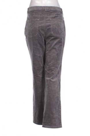 Pantaloni de velvet de femei Adagio, Mărime L, Culoare Gri, Preț 95,99 Lei