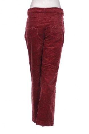 Pantaloni de velvet de femei Adagio, Mărime XL, Culoare Roșu, Preț 48,99 Lei