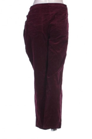 Pantaloni de velvet de femei Adagio, Mărime XL, Culoare Mov, Preț 48,99 Lei