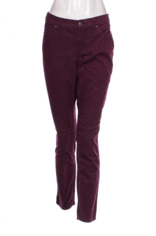 Damen Cordhose Ann Taylor, Größe L, Farbe Rot, Preis 9,99 €