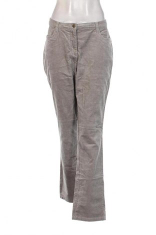 Pantaloni de velvet de femei Bpc Bonprix Collection, Mărime L, Culoare Gri, Preț 95,99 Lei