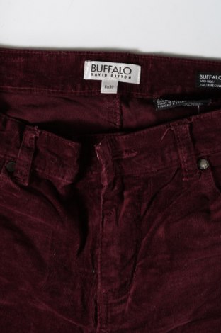 Pantaloni de velvet de femei Buffalo, Mărime S, Culoare Roșu, Preț 63,99 Lei