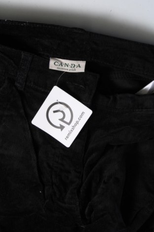 Pantaloni de velvet de femei Canda, Mărime L, Culoare Negru, Preț 48,99 Lei