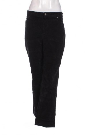 Pantaloni de velvet de femei Charter Club, Mărime XL, Culoare Negru, Preț 157,99 Lei